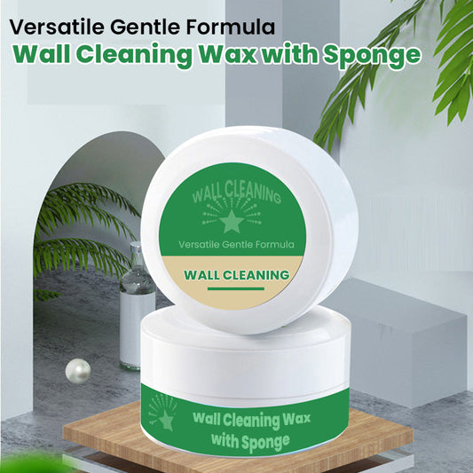 Versatile Gentle Formula Wall Cleaning Wax with Sponge