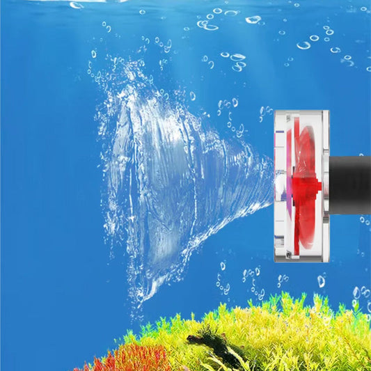 Auto-Rotating 4-Blade Fan Kit for Fish Tank Outlet