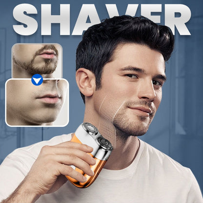 Electric Mini Portable Rotary Shaver for Men