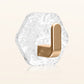 5 PCS Punch-Free Ripple Wall Adhesive Hooks