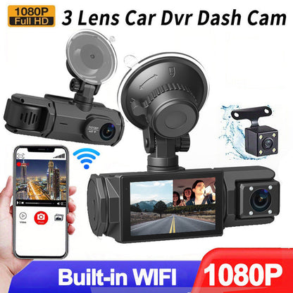🚗 2025 Hot Sale 💥CarDVR，ReverseCamera- HD 1080p Car Recorder with Reverse Camera