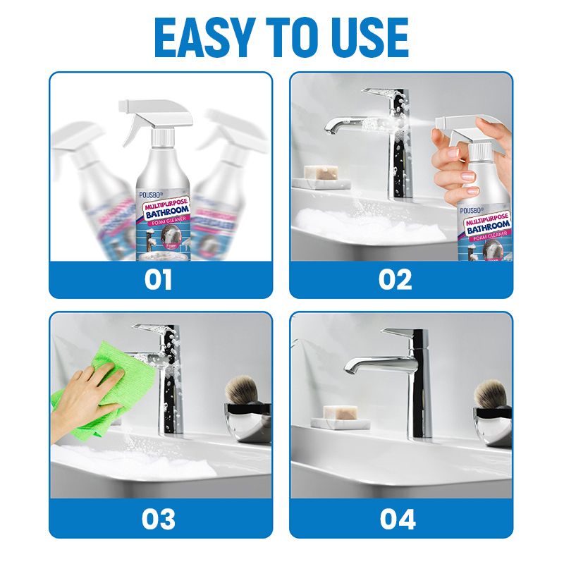 🏆🏡🌟 Buy 3 Get 2 Free 🌟 Glass & Bathroom Foam Cleaner
