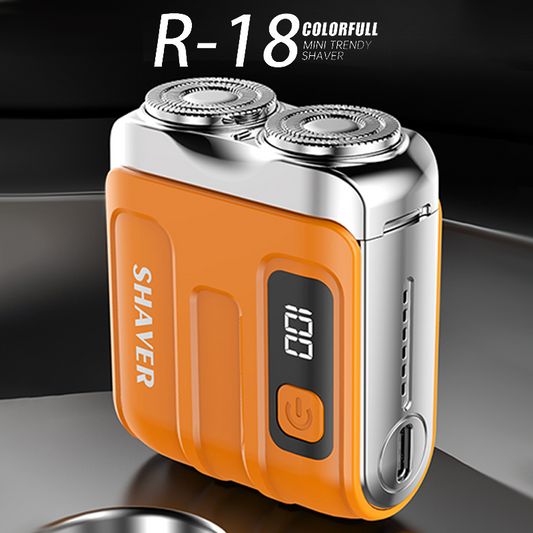 🪒 50% OFF NOW!🔥Portable Mini Men's Electric Shaver – Compact & rechargeable – Wet/dry use, perfect for travel or gym bag – quick and smooth shave ✨🧳