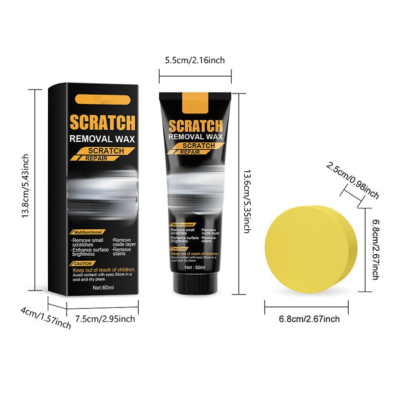 💥Each $5.99🔥2026 Hot Sale🔥Automotive Effective Scratch Repair & Care Wax