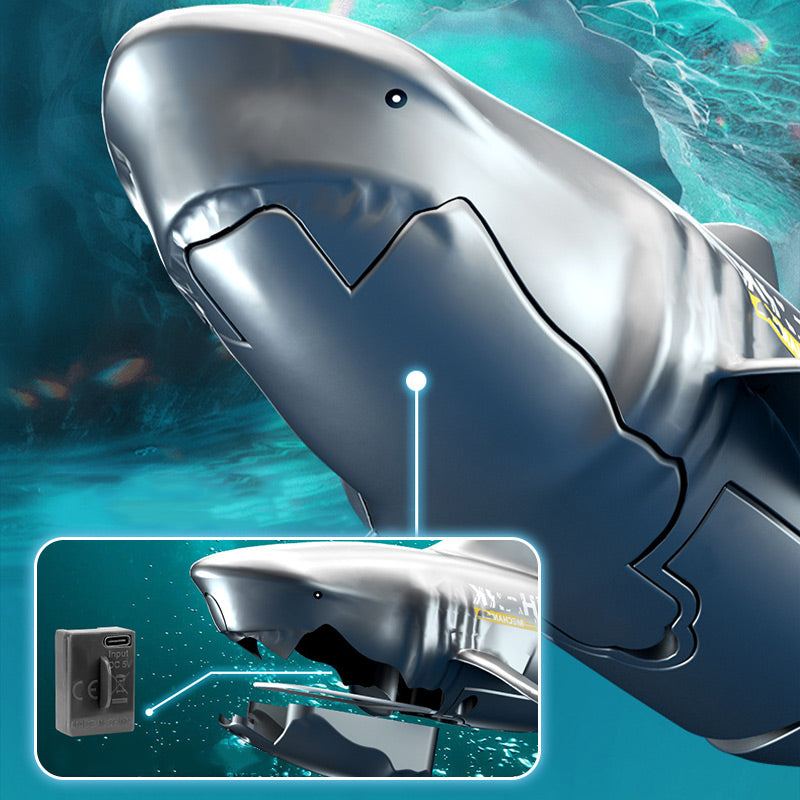 Remote Control Diving Shark Toy for Kids