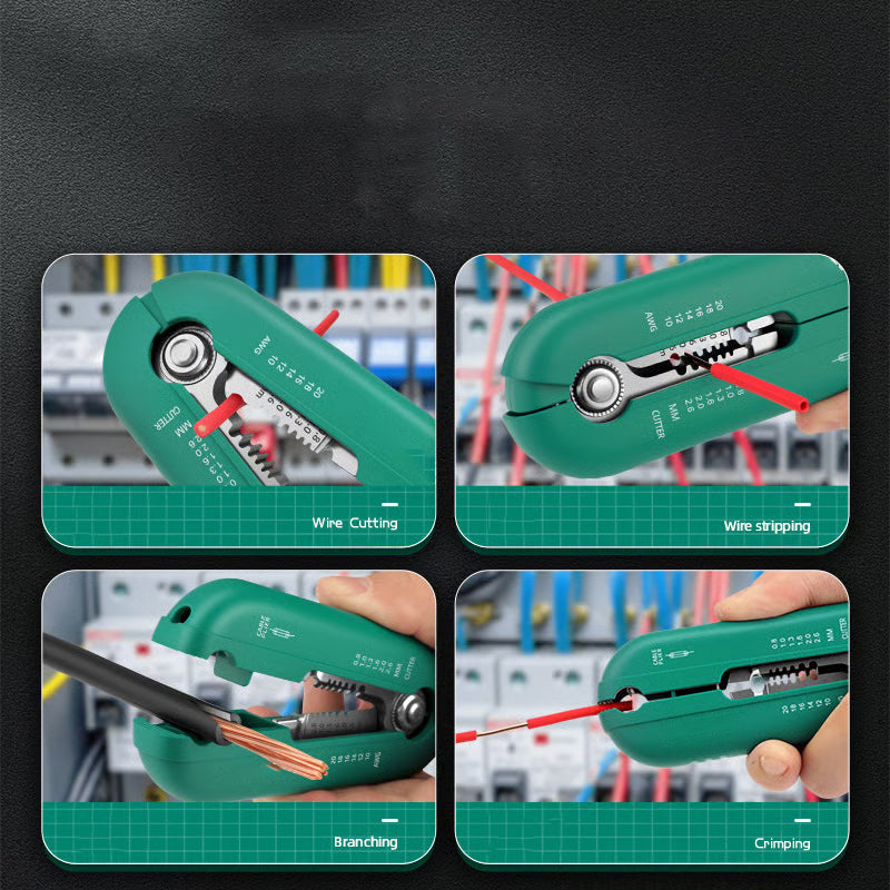 Multifunctional Wire Stripper & Cutter Tool