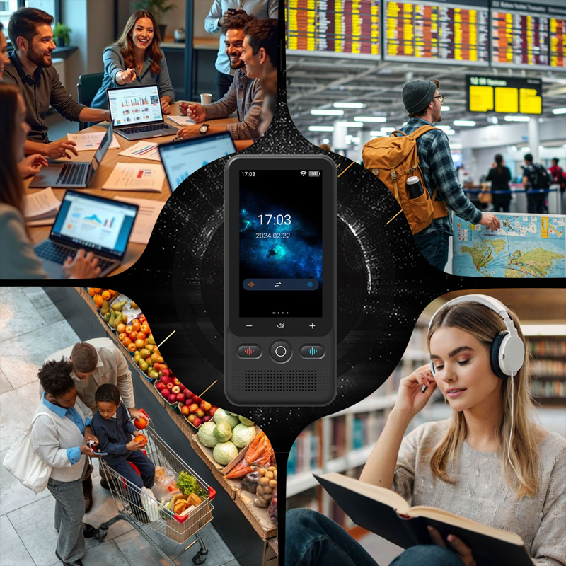 💎60% OFF! 💎 Multifunctional Portable Translator – 138 Languages, Offline Mode & Touchscreen