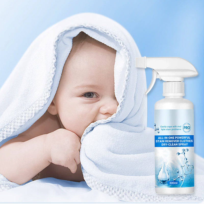 🏡New Upgrades💖Hot Sale💖Non-Ionic Stain Remover for Laundry, Fast Spot Spray, Color-Safe, Travel Size