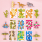 Educational 3D Cartoon Puzzle - 57 Interlocking Pieces with Vibrant Characters for Creative Learning 🎨👧