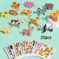 Educational 3D Cartoon Puzzle - 57 Interlocking Pieces with Vibrant Characters for Creative Learning 🎨👧