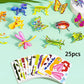 Educational 3D Cartoon Puzzle - 57 Interlocking Pieces with Vibrant Characters for Creative Learning 🎨👧