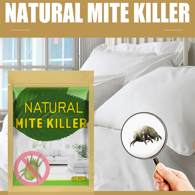 ⏳LAST DAY SALE ONLY $14.99!!🌿🛡️ The US’s #1 Natural Mite Control Sachet– Vetted by Allergy US • 100% Chemical-Free • Safe for Babies, Pets & Asthma Sufferers 🛏️✨