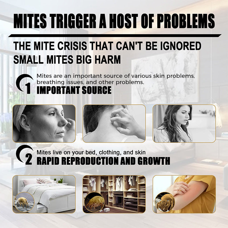 ⏳LAST DAY SALE ONLY $14.99!!🌿🛡️ The US’s #1 Natural Mite Control Sachet– Vetted by Allergy US • 100% Chemical-Free • Safe for Babies, Pets & Asthma Sufferers 🛏️✨