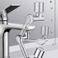 1440° splash-proof and universally rotatable faucet adapter