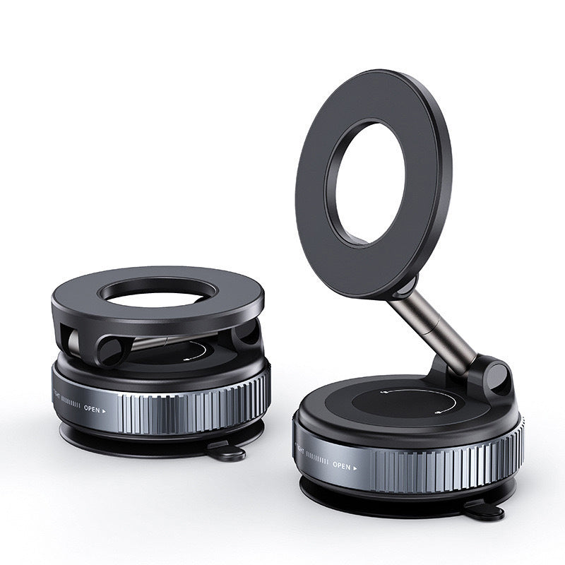 📱 BUY 2, GET 1 FREE! 🚗 Foldable Magnetic Mount – Stable Fixing, Compact Design & 360° Rotation 🧲