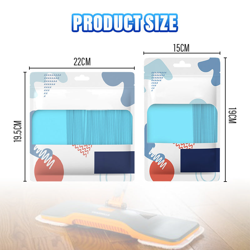 Multi-Effect Decontaminating Floor Cleaning Sheet