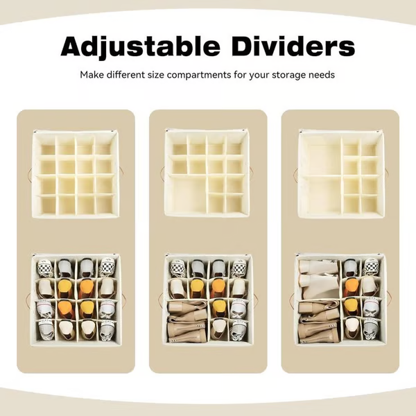 ⏳Limited time 50% off💥Fabric shoe organizer, storage box