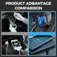 Retractabel Car Charger with Starry Projector