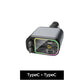 Retractabel Car Charger with Starry Projector