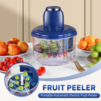 🍎Electric Fruit Peeler with USB 🔋 | 25 Second Peeling Time | Cordless & Quiet 🌿 | Easy Cleaning 💦