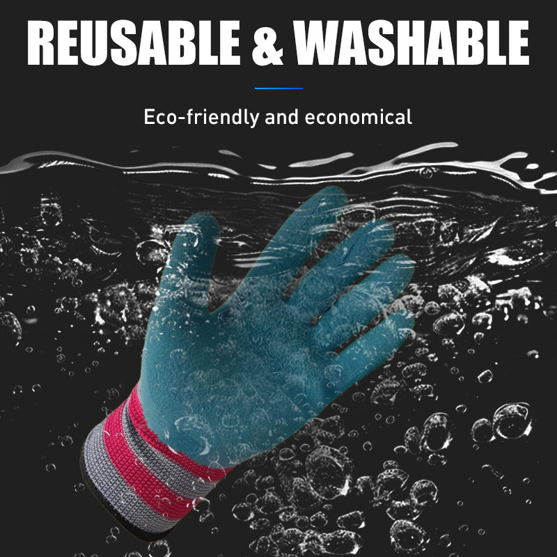 Durable Slip-Resistant Reusable Gloves
