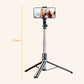 3 in 1 Selfie Stick Tripod with Remote✨ Foldable portable phone holder for photo & video shooting.