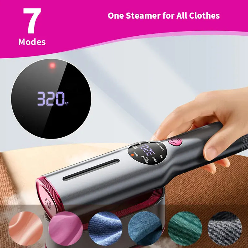 🥂 New Year, New Style: 50% Off Everything!Handheld Steamer Iron for Clothes