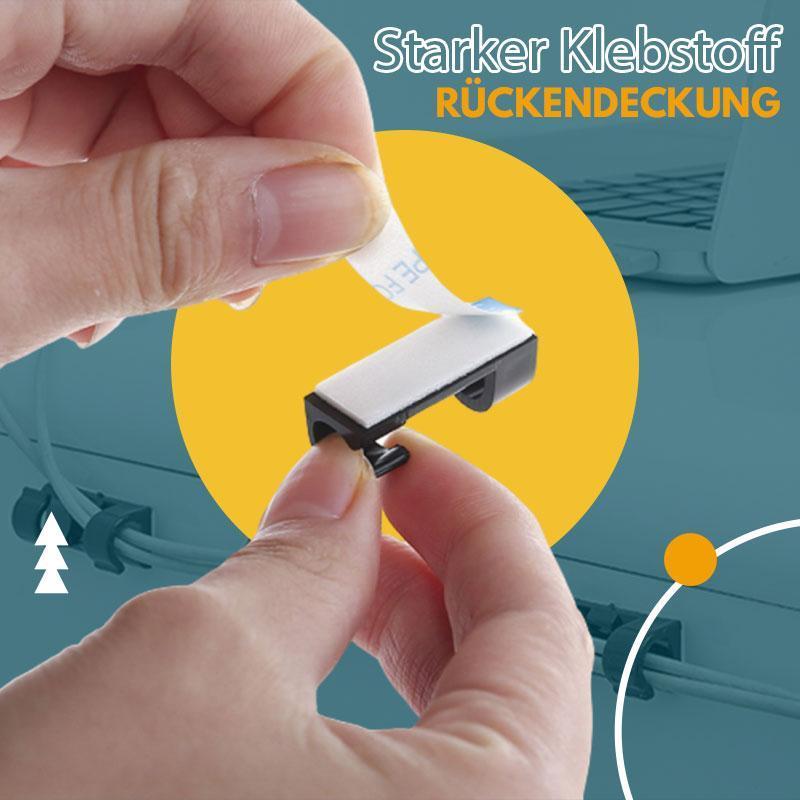 Self-adhesive cable organizer