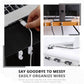 Self-adhesive cable organizer
