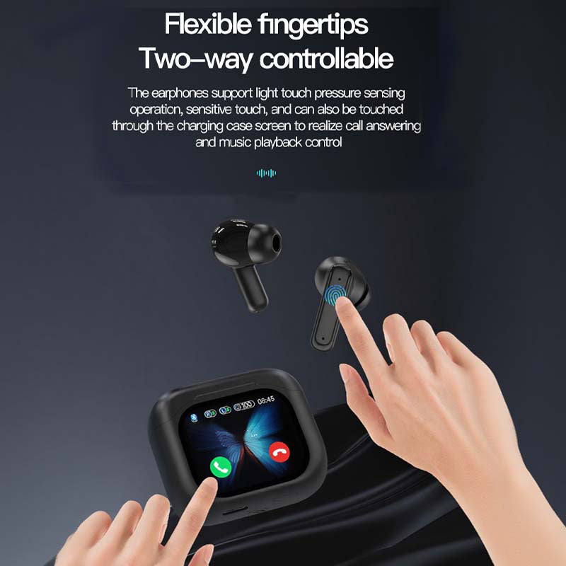 ⏳Limited time 50% discount💥Compact earbuds with touch controls and AI translation