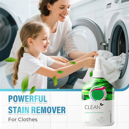 👕✨ Powerful Stain Remover for Clothes - Erases Grease, Wine, Ink Stains in Seconds, Gentle on Fabrics 🧴🔥