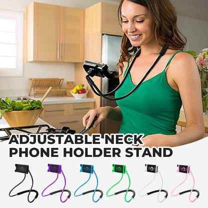 ⏳Limited-time 50% off⏰Adjustable Neck Phone Holder Stand – Hands-Free & Comfortable Viewing📱