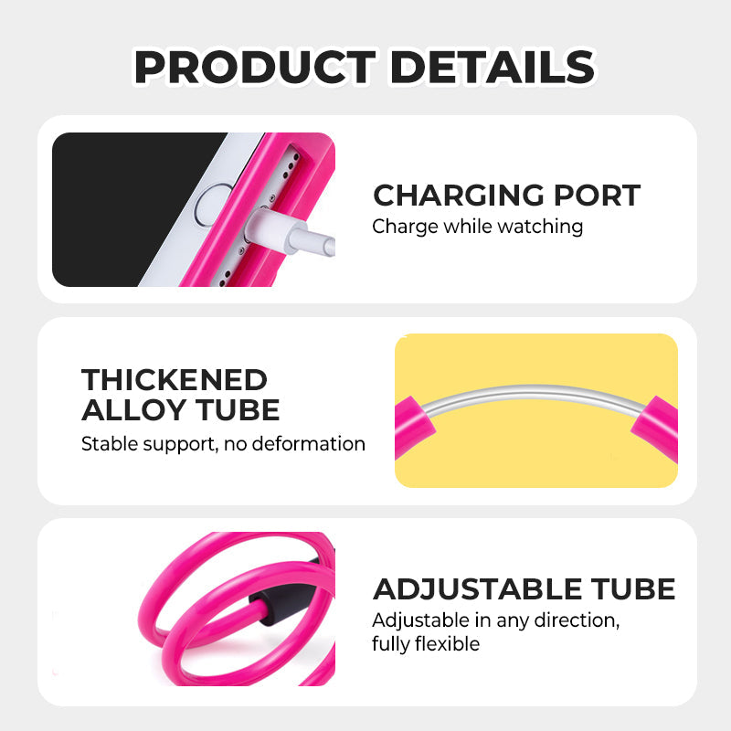 ⏳Limited-time 50% off⏰Adjustable Neck Phone Holder Stand – Hands-Free & Comfortable Viewing📱