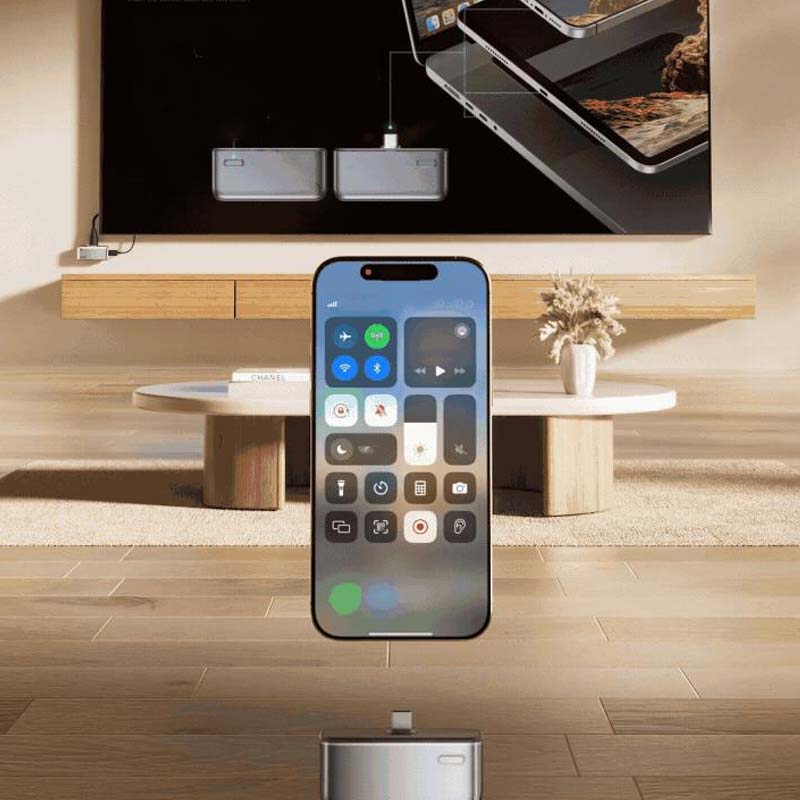 🎬🥳2026 HOT SALE🥳💞50K+ SOLD!📱 Big Screen, Zero Fuss! 1080P Mini Wireless Mirroring – Easy Setup, Instant View，50%OFF NOW! 🖥️✨