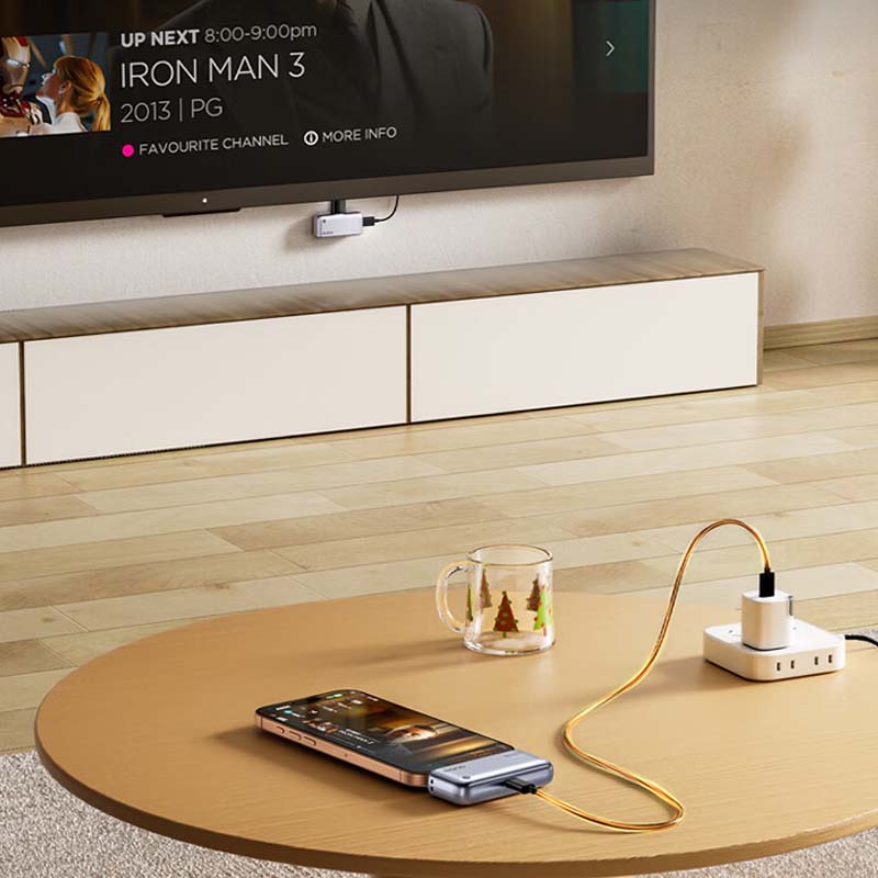 🎬🥳2026 HOT SALE🥳💞50K+ SOLD!📱 Big Screen, Zero Fuss! 1080P Mini Wireless Mirroring – Easy Setup, Instant View，50%OFF NOW! 🖥️✨