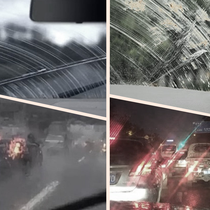 🔥LAST DAY SALE 50% OFF🔥 Auto Glass Side Window Oil Film Removal Cleaner