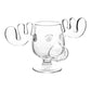 Unique Elk Glass Cup for Joyful Christmas
