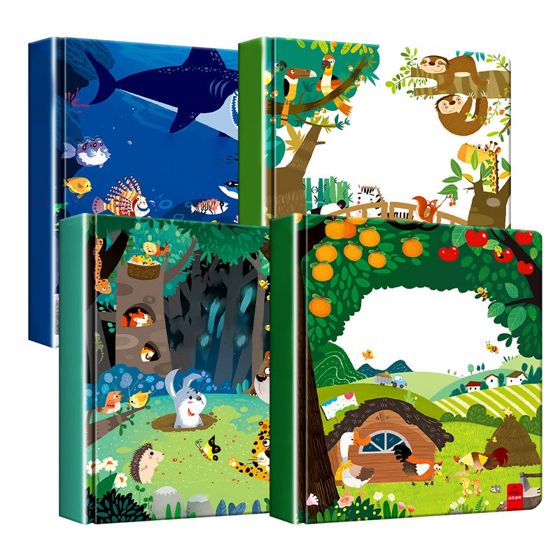 ✨Last day of the limited-time 50% off sale!【Kids’ Interactive 3D Pop-Up Book Set】✨