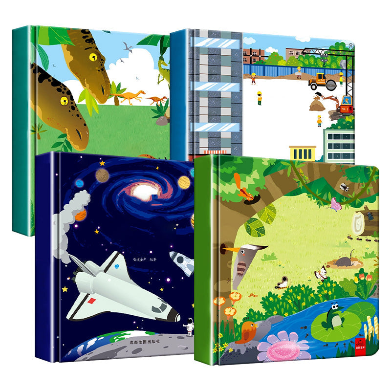 ✨Last day of the limited-time 50% off sale!【Kids’ Interactive 3D Pop-Up Book Set】✨