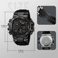 Multifunctional LED Waterproof Digital Watch
