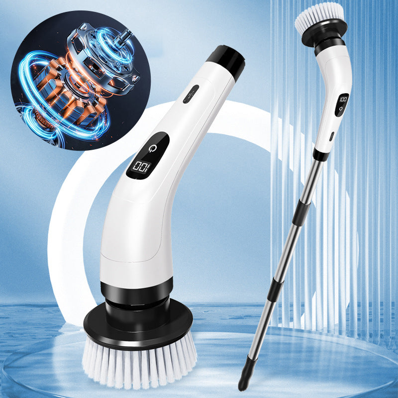 📢📢50% OFF!!⏰🧽50K+ SOLD!💦9-in-1 Electric Cleaning Brush🏠Multi-Purpose for Home