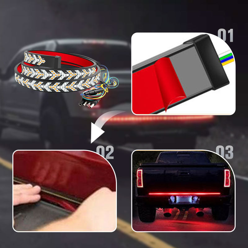 Waterproof LED Tailgate Bar Strip for Truck
