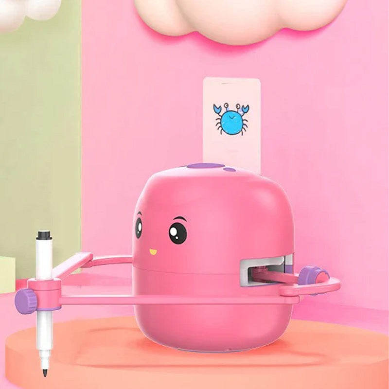 🎄 Christmas special offer – Interactive drawing robot for children with 100 cards