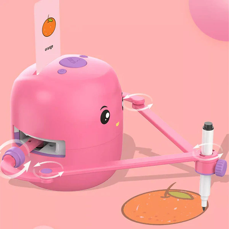 🎄 Christmas special offer – Interactive drawing robot for children with 100 cards