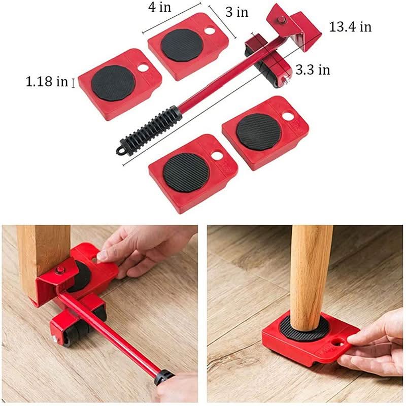 🔥Last Day Sale 50% OFF🔥Furniture Lifter Movers Tool Set, 4 Packs