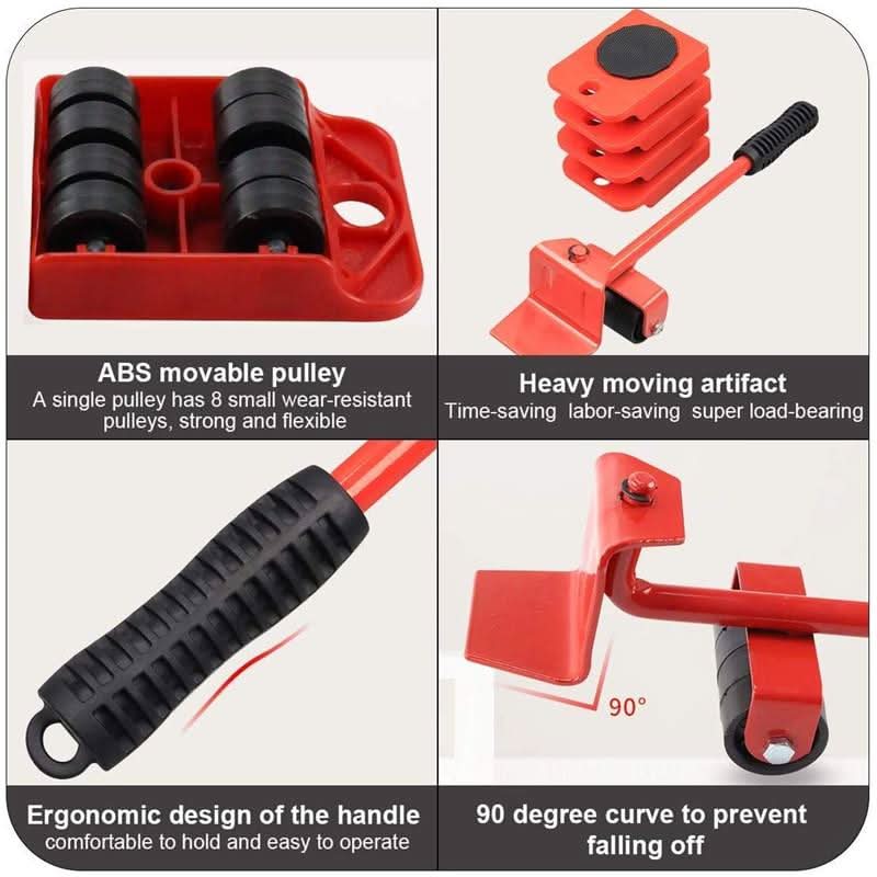 🔥Last Day Sale 50% OFF🔥Furniture Lifter Movers Tool Set, 4 Packs