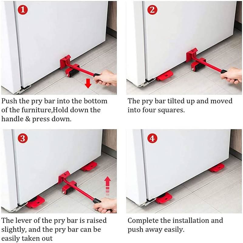 🔥Last Day Sale 50% OFF🔥Furniture Lifter Movers Tool Set, 4 Packs
