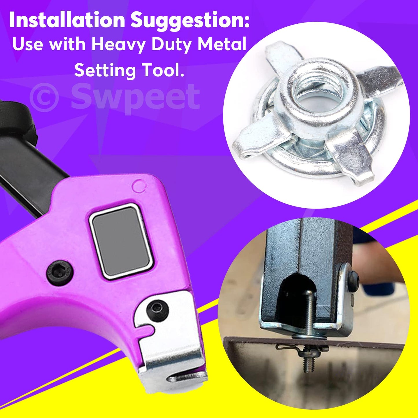 🔥Expansion Screw Petal Nut 🔩 Petal nut expansion screw, jack nut