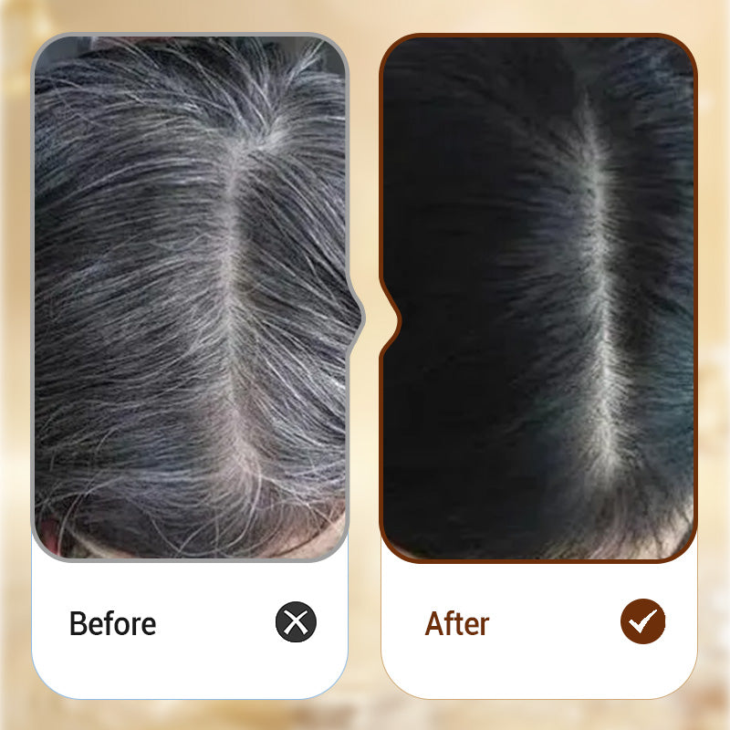 ⏳Time-Limited Special 50% OFF 2-in-1 Hair Coloring Pen with Built-In Comb, Natural Mild Pigment, Fast Temporary Hair Dye Stick for Gray Hair Coverage