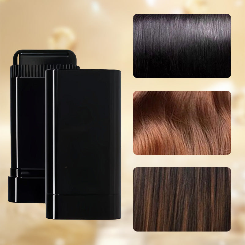 ⏳Time-Limited Special 50% OFF 2-in-1 Hair Coloring Pen with Built-In Comb, Natural Mild Pigment, Fast Temporary Hair Dye Stick for Gray Hair Coverage